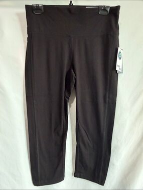 Energy Zone Black High-Waist Leggings